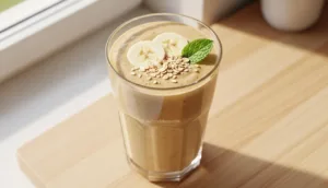 Smoothie Proteico de Banana e Aveia: Energia e Sabor para sua Rotina Fitness