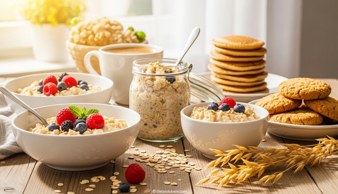 benefícios surpreendentes da aveia