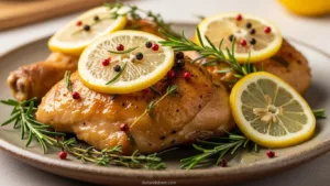 Frango com Limão, Ervas e Pimenta na Air Fryer: Sabor Prático em Minutos