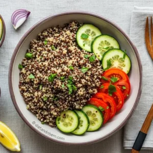 Quinoa com Legumes Salteados: Refeição Prática, Leve e Nutritiva