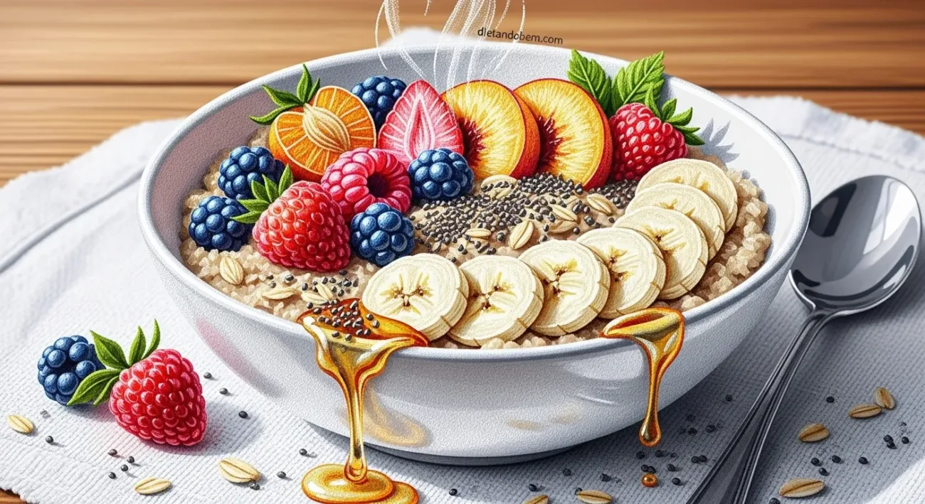 Café da Manhã Energético com Aveia